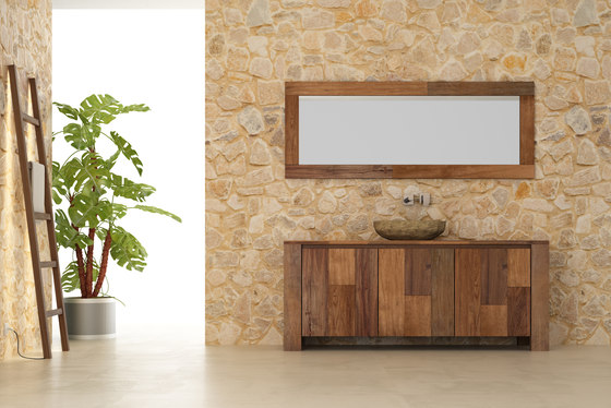 Organic cabinet 1 door | Waschtischunterschränke | Idi Studio
