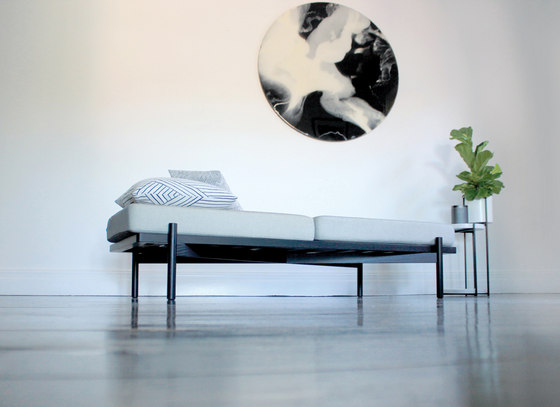 Dion Daybed Black Ash | Lettini / Lounger | Evie Group