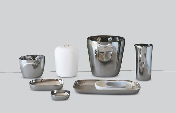 Barware | Ice Bucket Stainless Steel | Complementos de bar | Tina Frey Designs