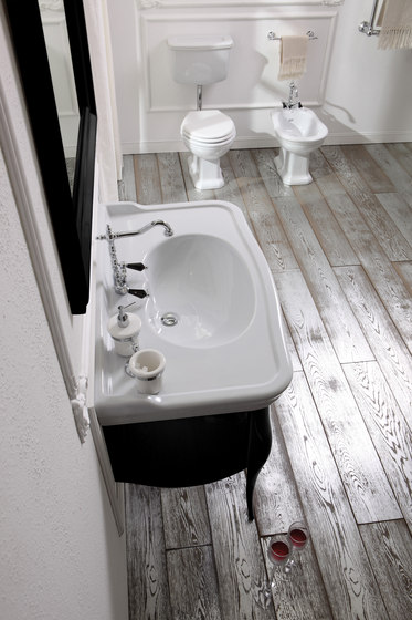 Impero Style - Low level cistern with ceramic cover | WC | Olympia Ceramica