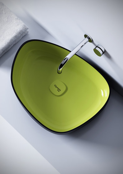 Metamorfosi - Oval countertop washbasin | Wash basins | Olympia Ceramica