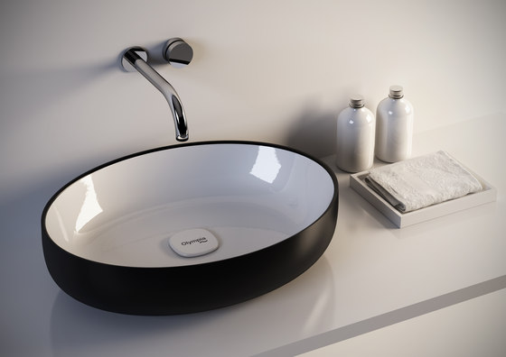 Metamorfosi - Oval countertop washbasin | Lavabos | Olympia Ceramica