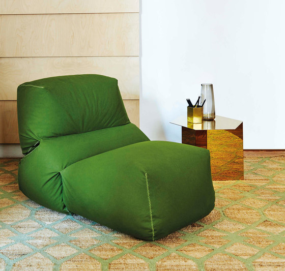 Grapy Soft Seat Green cotton 5 | Sessel | GAN
