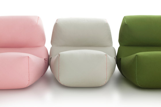 Grapy Soft Seat Pink cotton 4 | Sillones | GAN