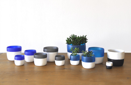 Striped Square Vessel | 9 Cm | Vases | Tina Frey Designs