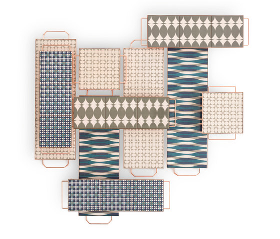 Mix & Match Table Copper pink | Trays | GAN