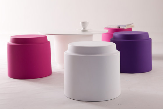 Tingle | Stool with Soft Top | Pouf | Luxxbox