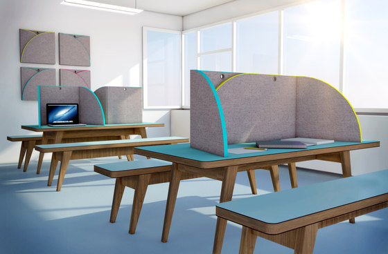 My Place Maxi™ | Sistemas de mesas fonoabsorbentes | Wobedo Design