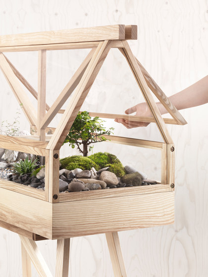 Greenhouse Mini | Dark grey | Plant pots | Design House Stockholm
