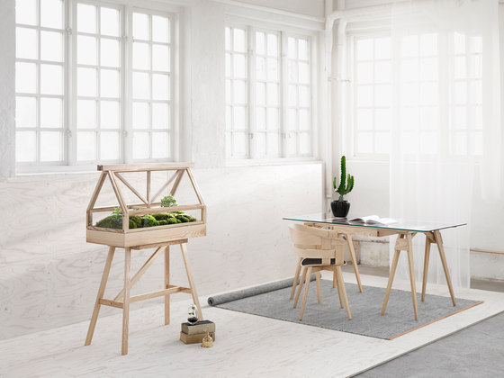 Greenhouse top | Ash | Vasi piante | Design House Stockholm