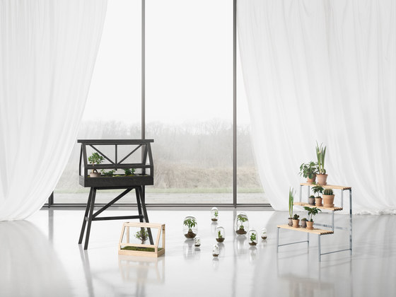 Greenhouse top | Dark grey | Plant pots | Design House Stockholm
