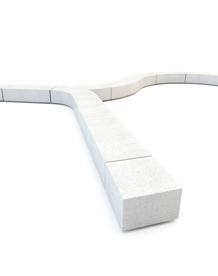 Kubb Curved Bench | Benches | Bellitalia