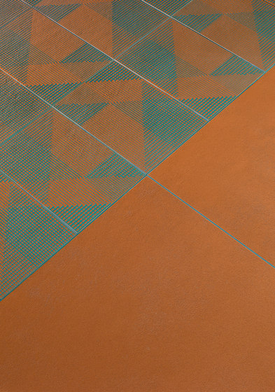 Tierras industrial frame rust | Ceramic tiles | Ceramiche Mutina
