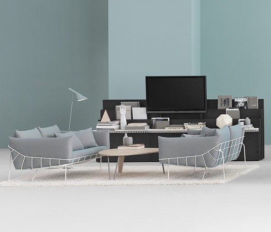 Canape 3 places Wireframe | Canapés | Herman Miller