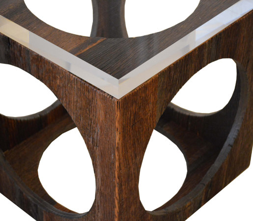 Machinist Barnwood Table | Mesas auxiliares | Cliff Young