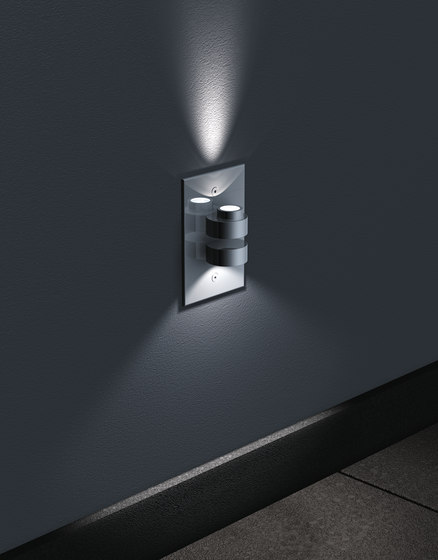 L12 | matte chrome | Lampade parete incasso | MP Lighting