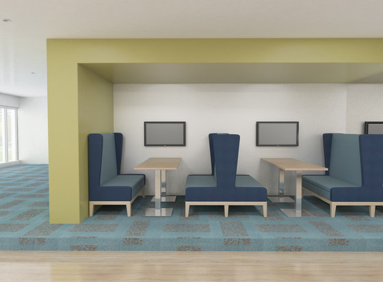 Symphony two seat  banquette back to back | Panche | ERG International
