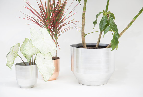 Indoor Spun Planter 8" | Aluminum | Pots de fleurs | Yield