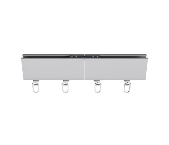 Tecdor rectangular rails 40x15 mm | Nota | Systèmes de fixations murales | Büsche