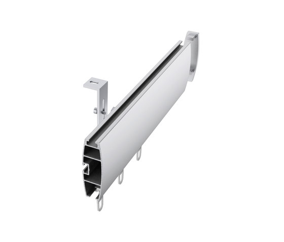 Tecdor oval rails 40x22 mm | Sona | Wall fixed systems | Büsche