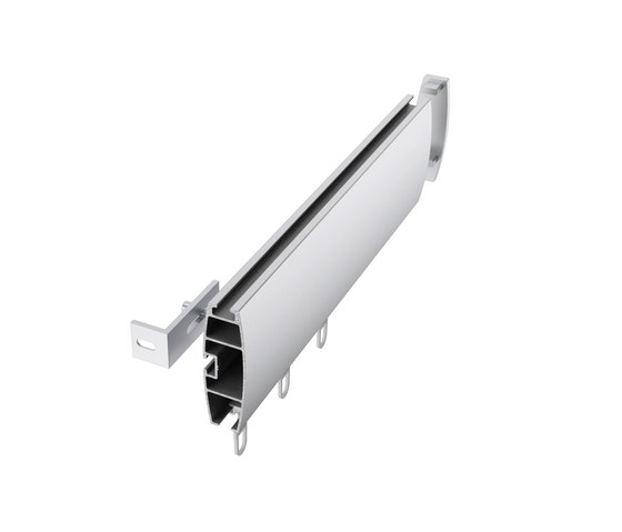 Tecdor oval rails 70x22 mm | Sona | Wall fixed systems | Büsche