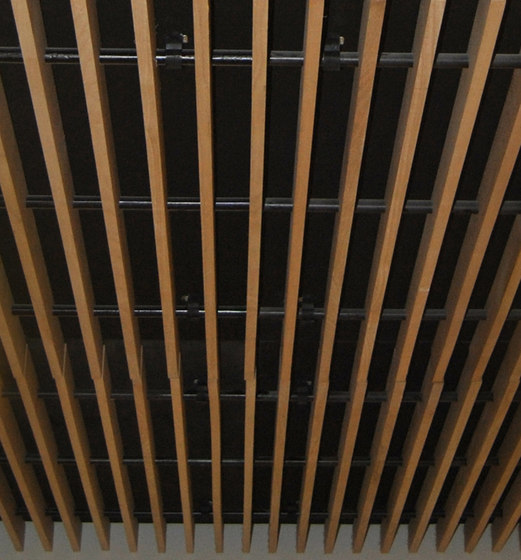 Ideawood | Slats Lamas | Acoustic ceiling systems | IDEATEC