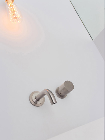 MONO SET02 | Wall mounted basin mixer with spout | Rubinetteria lavabi | COCOON