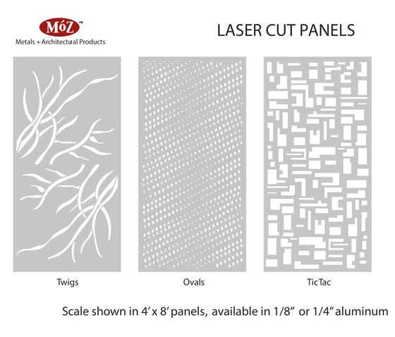 The Laser Cut Collection - Wall cover by Moz Designs