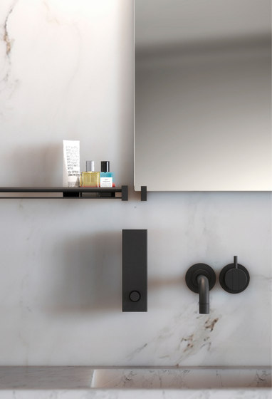 Quadra | Shower Shelf 7 | Soap holders / dishes | Frost