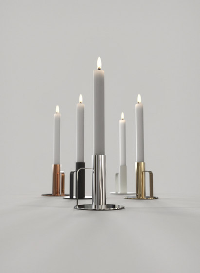Living accessories | Candlestick | Bougeoirs | Frost