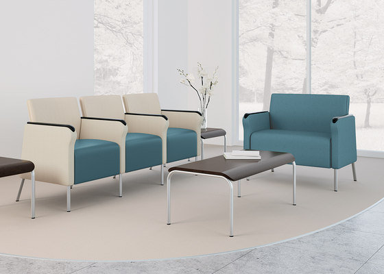Confide Two Seat Tandem Lounge | Sofas | Kimball International