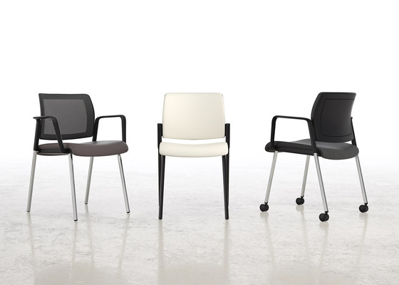 Lavoro Guest Chair with Upholstered Back & Seat | Chairs | Kimball International