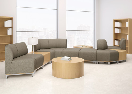 Swift One Seat Lounge Armless Mobile | Armchairs | Kimball International