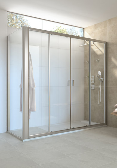Ura | L4-E shower screen | Divisori doccia | Roca