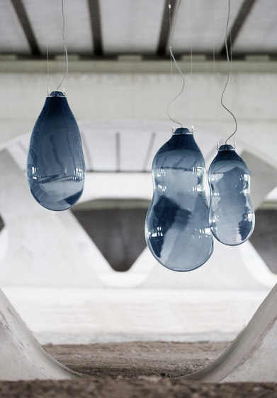 The Big Bubble glass lamp coloured | Suspensions | Tuttobene
