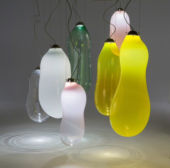 The Big Bubble glass lamp coloured | Pendelleuchten | Tuttobene