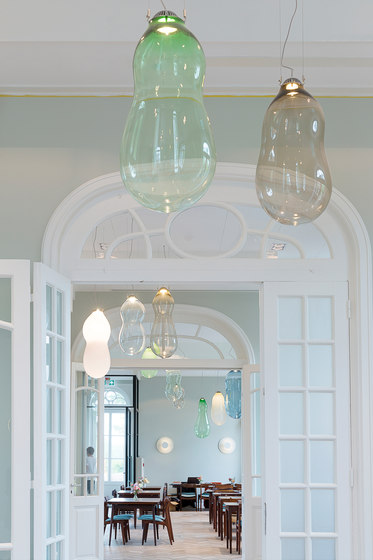The Big Bubble glass lamp coloured Small | Suspensions | Tuttobene
