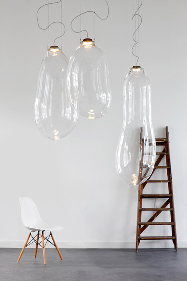 The Big Bubble glass lamp coloured Medium | Lámparas de suspensión | Tuttobene