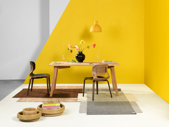 Nobsa | rug medium, red/ochre/cream | Alfombras / Alfombras de diseño | Ames