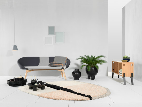Nudo | rug large, grey/green/black | Tapis / Tapis de designers | Ames