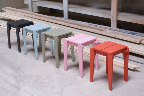 Plank wooden stool | Sgabelli | Tuttobene