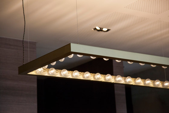 Framed suspended or wall light, customizable | Lampade sospensione | JSPR