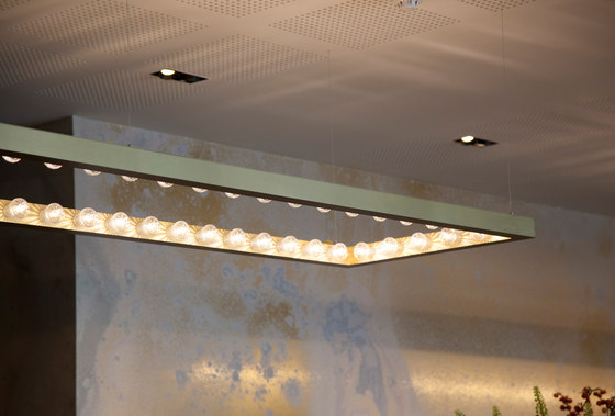 Framed suspended or wall light, customizable | Suspended lights | JSPR