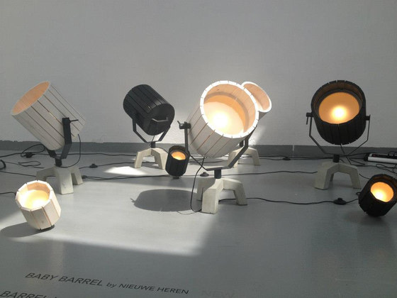 Baby Barrel Lamp Black for New Duivendrecht | Table lights | Tuttobene