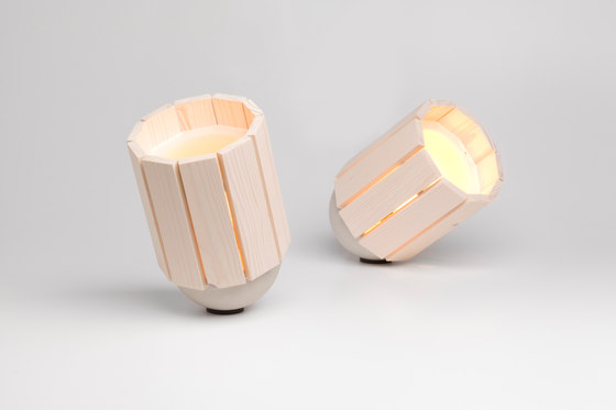 Barrel Lamp Natural for New Duivendrecht | Lampade pavimento | Tuttobene