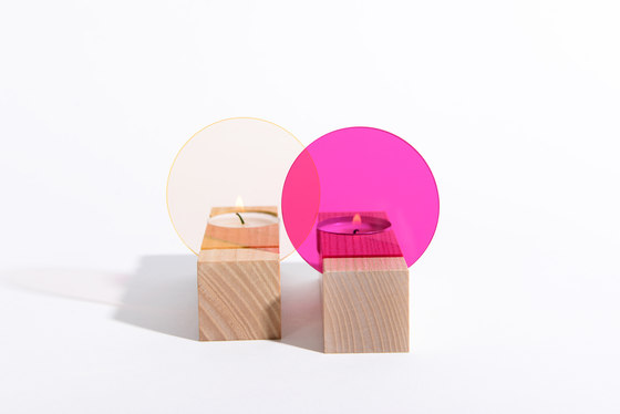 Colour Tealight Holder | Bougeoirs | Tuttobene