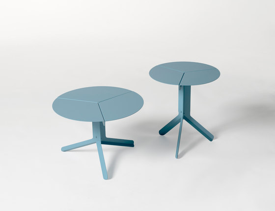 Sliced Table Low Ø 50 cm for New Duivendrecht | Tables d'appoint | Tuttobene