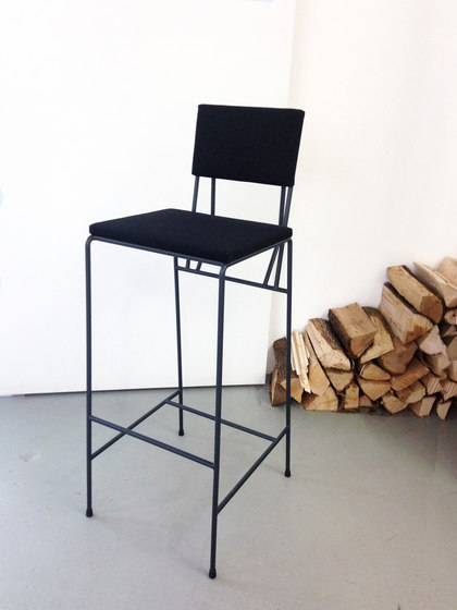 Hensen Chair steel / leather for New Duivendrecht | Stühle | Tuttobene