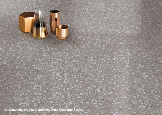 Marvel Gems terrazzo grey | Keramik Platten | Atlas Concorde