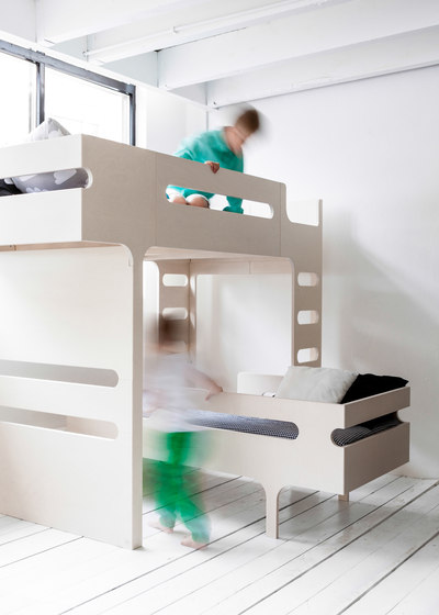 F&R toddler set - whitewash | Kids beds | RAFA kids